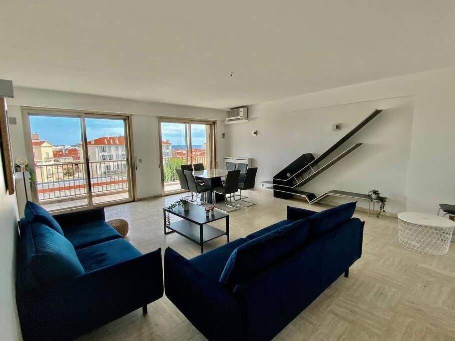 Central -300M Palais- Seaview-A/C-Wifi-Spacieux Cannes Exteriör bild